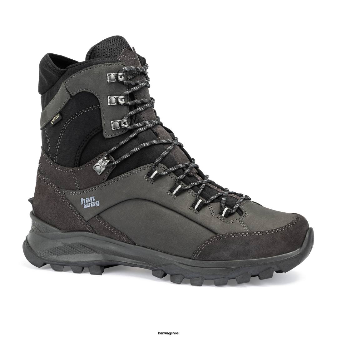 Hanwag bancos de nieve gtx hombres asfalto/negro 8FZN98 - Hanwag Zapatos