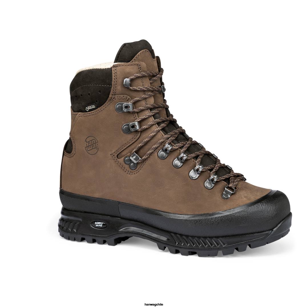 Hanwag alaska ancho gtx hombres verde/marrón 8FZN17 - Hanwag Zapatos