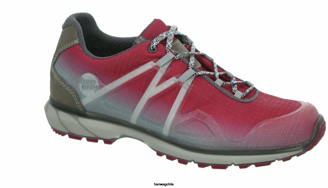 Hanwag calpa tubetec señora gtx mujer asfalto/granate oscuro 8FZN125 - Hanwag Zapatos